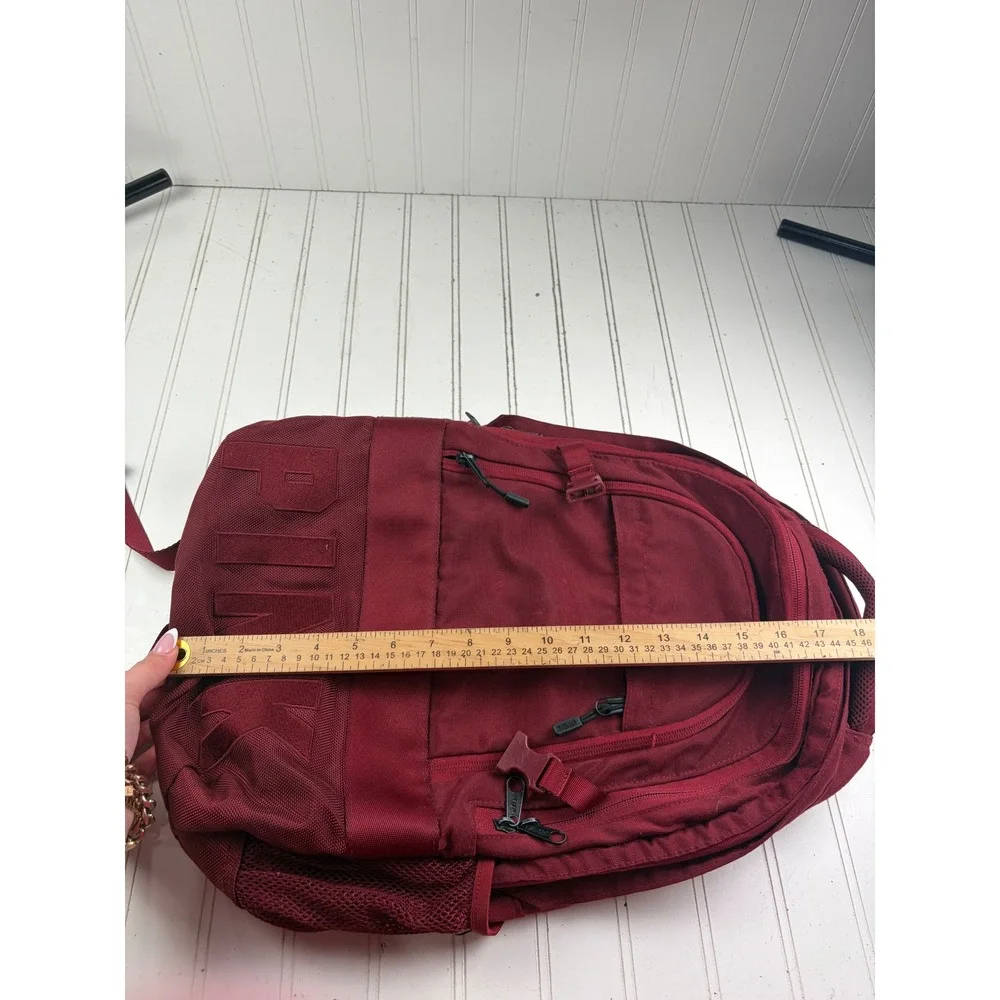 Victoria Secret PINK Collegiate Burgundy Maroon School Large Backpack Bag
